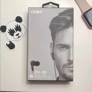 Coby earbuds 🎶